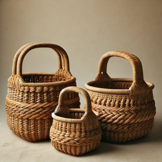 Handwoven Basket Set