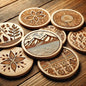 Personalized Wooden Coasters