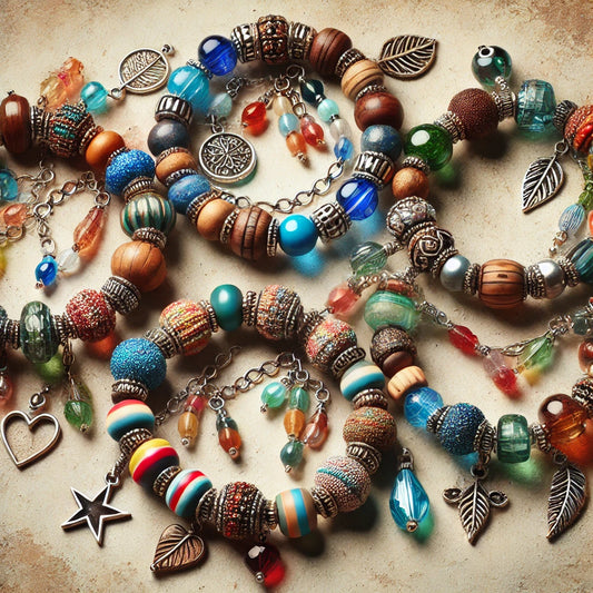 Beaded Charm Bracelets