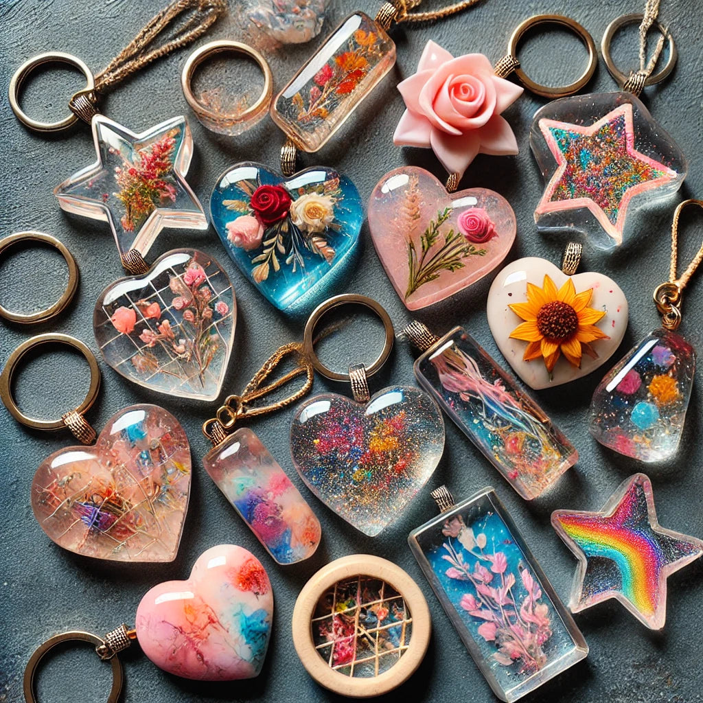 Resin Art Keychains